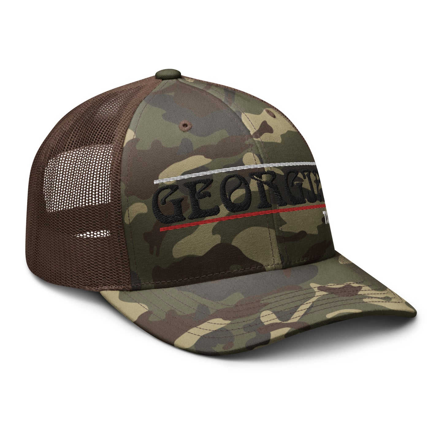 GEORGIA Camouflage trucker hat
